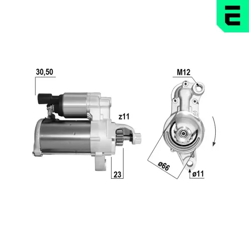 Starter 12 V 1,4 kW ERA 221195A Bild Starter 12 V 1,4 kW ERA 221195A