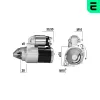 Starter 12 V 1,2 kW ERA 221199A