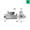 Starter 12 V 1,9 kW ERA 221203A Bild Starter 12 V 1,9 kW ERA 221203A