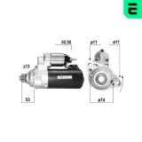 Starter 12 V 2,2 kW ERA 221211A