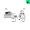 Starter 12 V 1,6 kW ERA 221242A Bild Starter 12 V 1,6 kW ERA 221242A