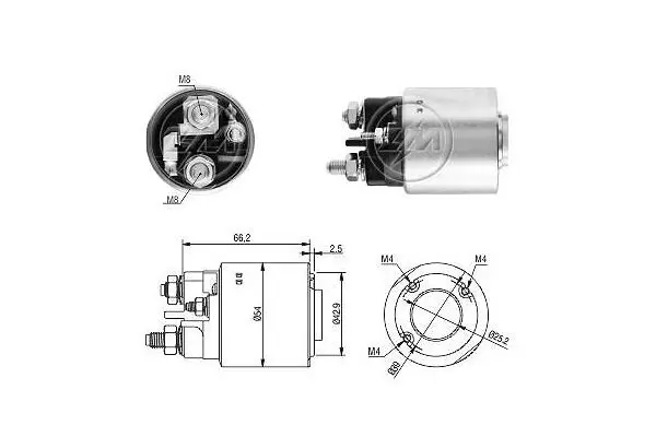 Magnetschalter, Starter 12 V ERA 227233