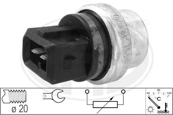 Sensor, Kühlmitteltemperatur ERA 330103