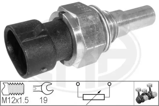 Sensor, Kühlmitteltemperatur ERA 330107 Bild Sensor, Kühlmitteltemperatur ERA 330107