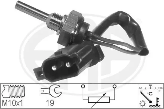 Sensor, Kühlmitteltemperatur ERA 330108 Bild Sensor, Kühlmitteltemperatur ERA 330108