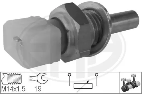 Sensor, Kühlmitteltemperatur ERA 330115 Bild Sensor, Kühlmitteltemperatur ERA 330115