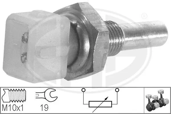 Sensor, Kühlmitteltemperatur ERA 330127