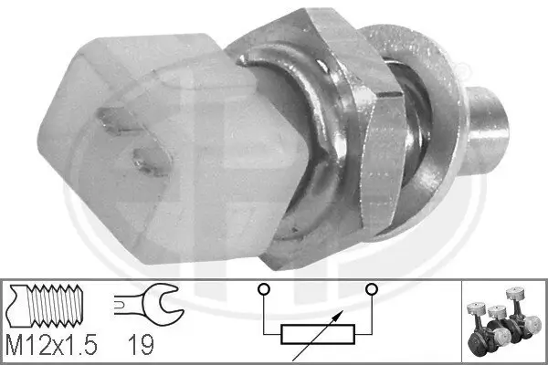 Sensor, Kühlmitteltemperatur ERA 330132