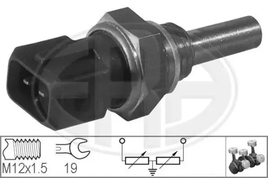 Sensor, Kühlmitteltemperatur ERA 330133 Bild Sensor, Kühlmitteltemperatur ERA 330133