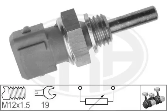 Sensor, Kühlmitteltemperatur ERA 330135 Bild Sensor, Kühlmitteltemperatur ERA 330135