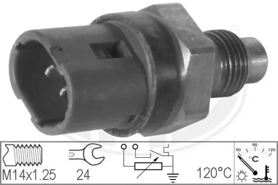 Sensor, Kühlmitteltemperatur ERA 330146 Bild Sensor, Kühlmitteltemperatur ERA 330146