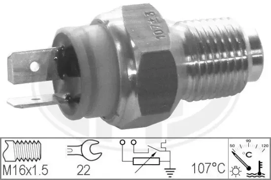 Sensor, Kühlmitteltemperatur ERA 330148 Bild Sensor, Kühlmitteltemperatur ERA 330148