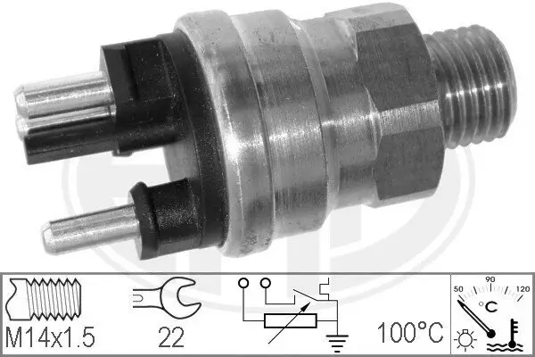 Sensor, Kühlmitteltemperatur ERA 330149