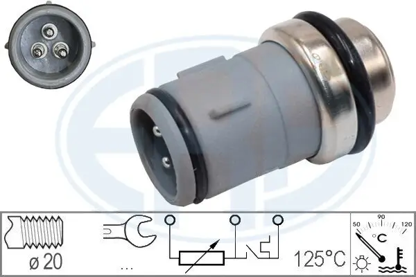 Sensor, Kühlmitteltemperatur ERA 330150
