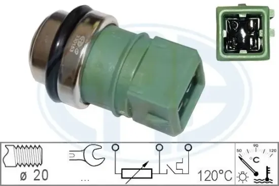 Sensor, Kühlmitteltemperatur ERA 330153 Bild Sensor, Kühlmitteltemperatur ERA 330153