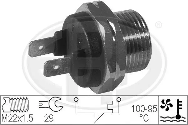 Temperaturschalter, Kühlerlüfter ERA 330168