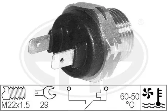 Temperaturschalter, Kühlerlüfter ERA 330173 Bild Temperaturschalter, Kühlerlüfter ERA 330173