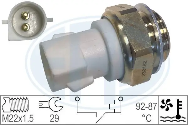 Temperaturschalter, Kühlerlüfter ERA 330182