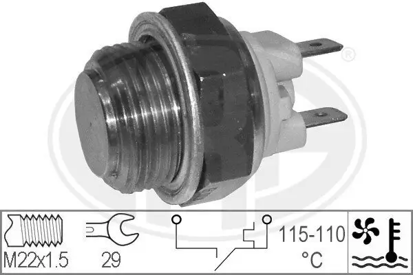 Temperaturschalter, Kühlerlüfter ERA 330184
