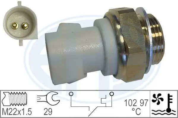 Temperaturschalter, Kühlerlüfter ERA 330185