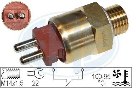 Temperaturschalter, Kühlerlüfter ERA 330190 Bild Temperaturschalter, Kühlerlüfter ERA 330190