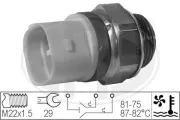 Temperaturschalter, Kühlerlüfter ERA 330222