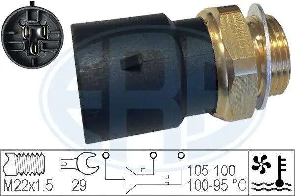 Temperaturschalter, Kühlerlüfter ERA 330226