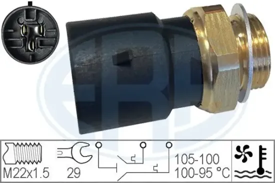 Temperaturschalter, Kühlerlüfter ERA 330226 Bild Temperaturschalter, Kühlerlüfter ERA 330226