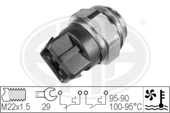 Temperaturschalter, Kühlerlüfter ERA 330229 Bild Temperaturschalter, Kühlerlüfter ERA 330229