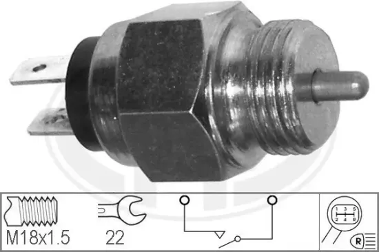 Schalter, Rückfahrleuchte ERA 330234 Bild Schalter, Rückfahrleuchte ERA 330234