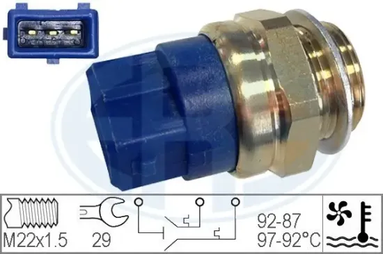 Temperaturschalter, Kühlerlüfter ERA 330272 Bild Temperaturschalter, Kühlerlüfter ERA 330272