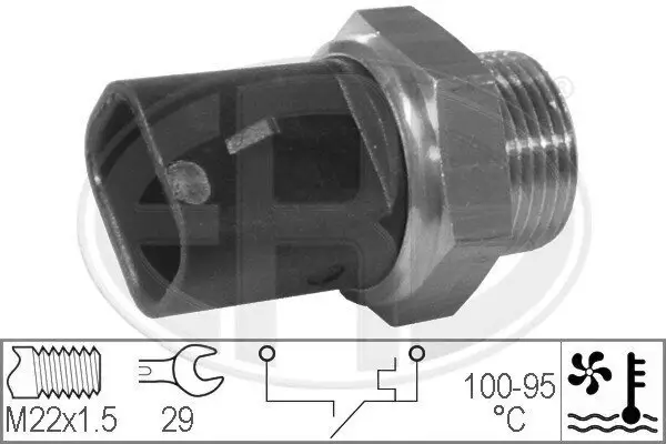 Temperaturschalter, Kühlerlüfter ERA 330277