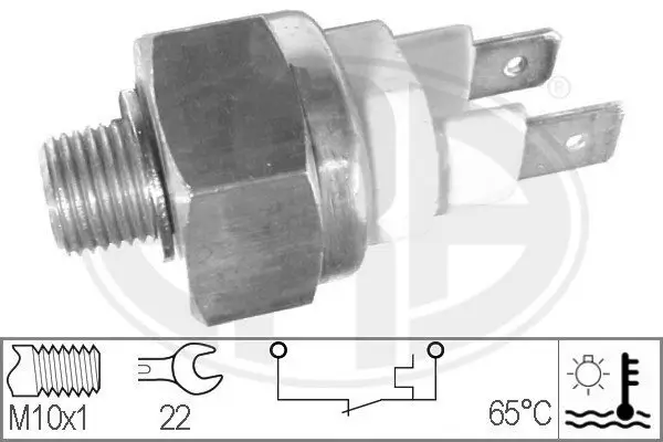 Sensor, Kühlmitteltemperatur ERA 330285