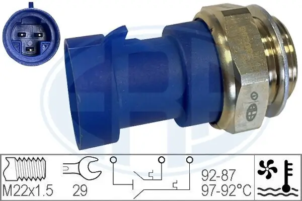 Temperaturschalter, Kühlerlüfter ERA 330295