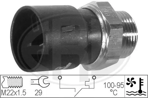 Temperaturschalter, Kühlerlüfter ERA 330298