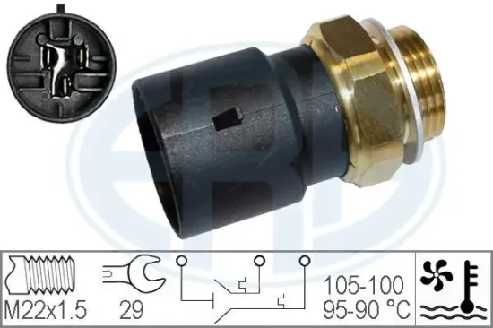 Temperaturschalter, Kühlerlüfter ERA 330300 Bild Temperaturschalter, Kühlerlüfter ERA 330300