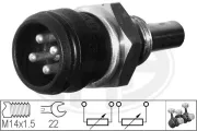 Sensor, Kühlmitteltemperatur ERA 330334