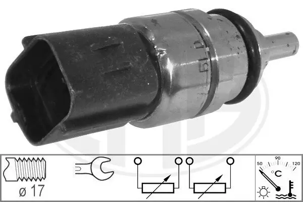 Sensor, Kühlmitteltemperatur ERA 330582