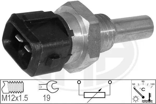 Sensor, Kühlmitteltemperatur ERA 330583