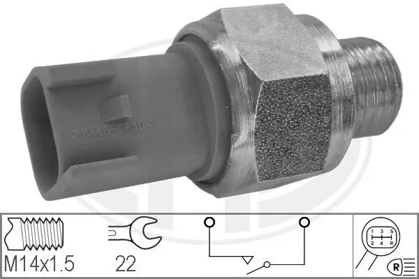 Schalter, Rückfahrleuchte ERA 330603