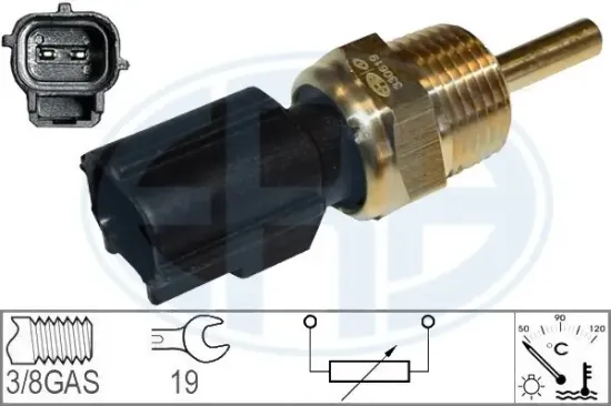 Sensor, Kühlmitteltemperatur ERA 330619 Bild Sensor, Kühlmitteltemperatur ERA 330619
