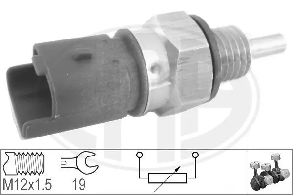 Sensor, Kühlmitteltemperatur ERA 330624