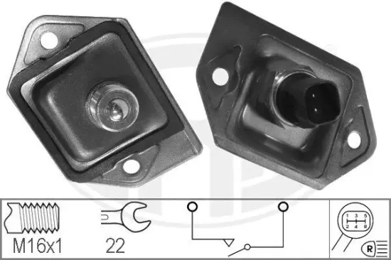 Schalter, Rückfahrleuchte ERA 330625 Bild Schalter, Rückfahrleuchte ERA 330625