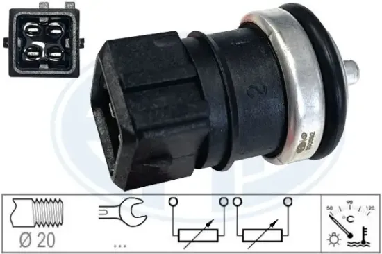 Sensor, Kühlmitteltemperatur ERA 330692 Bild Sensor, Kühlmitteltemperatur ERA 330692