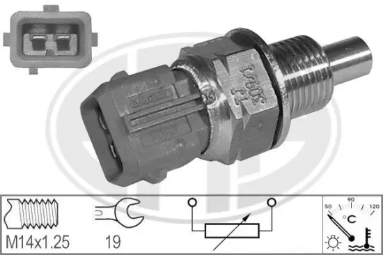 Sensor, Kühlmitteltemperatur ERA 330709 Bild Sensor, Kühlmitteltemperatur ERA 330709