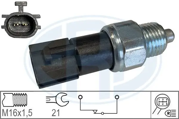 Schalter, Rückfahrleuchte ERA 330747