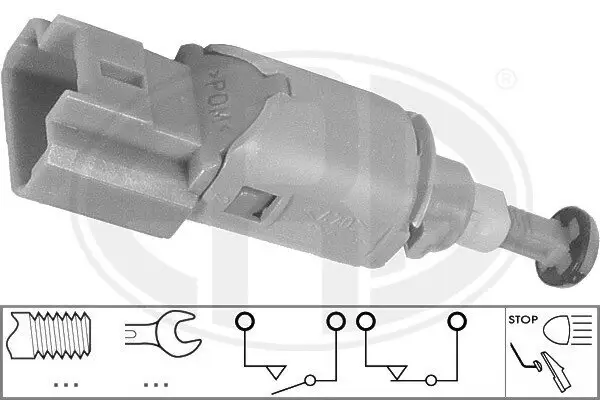 Bremslichtschalter ERA 330754 Bild Bremslichtschalter ERA 330754