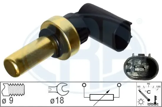 Sensor, Kühlmitteltemperatur ERA 330757 Bild Sensor, Kühlmitteltemperatur ERA 330757