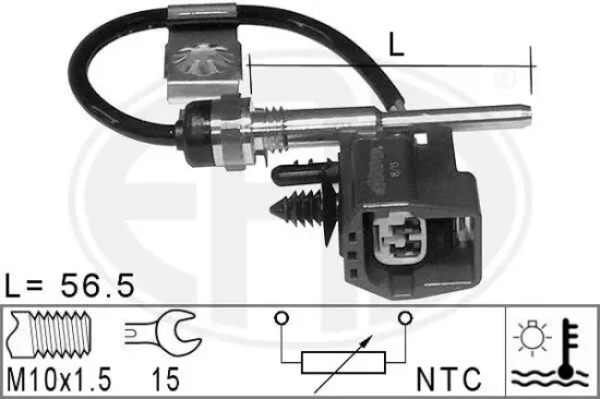 Sensor, Kühlmitteltemperatur ERA 330792 Bild Sensor, Kühlmitteltemperatur ERA 330792