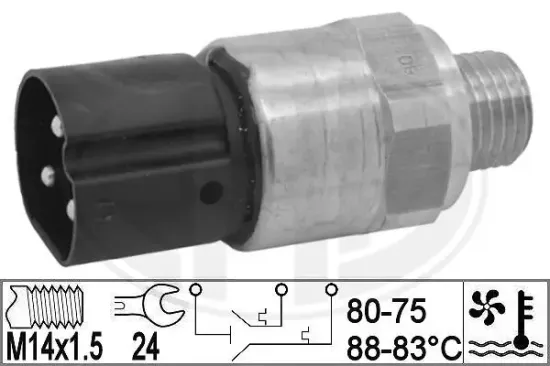 Temperaturschalter, Kühlerlüfter ERA 330842 Bild Temperaturschalter, Kühlerlüfter ERA 330842